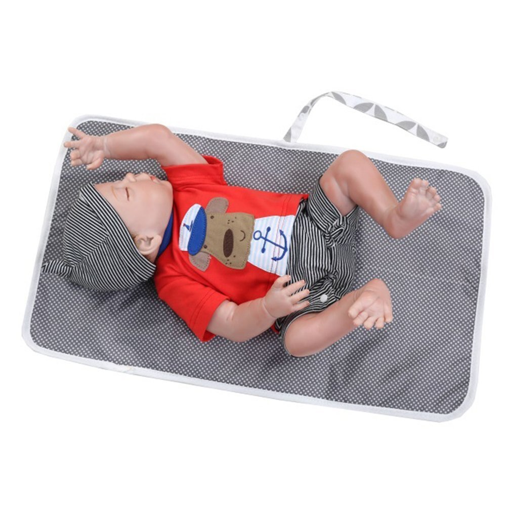 3 In 1 Waterdichte Aankleedkussen Luier Reizen Multifunctionele Portable Baby Luier Cover Mat Schoon Hand Vouwen Luiertas