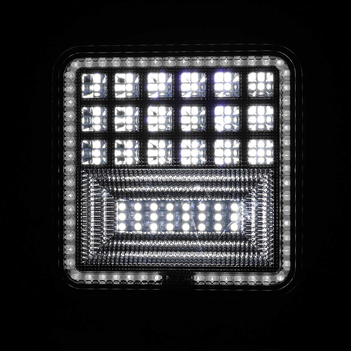 2pcs Led Light Bar 200W Led Bar 42 LEDs Square Spotlight Off road Led Work Light 12V 24V For Car Truck 4X4 4WD Car SUV ATV