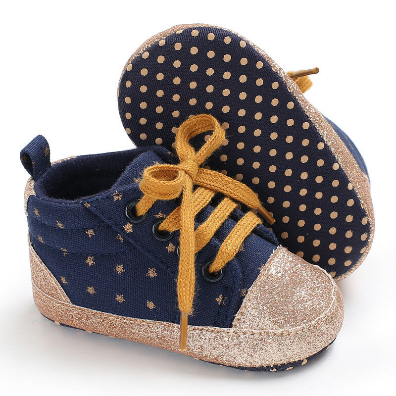 Pasgeborenen Jongens Meisjes Zachte Zool Schoenen Baby Laarzen Anti-slip Sneakers 0-18 M