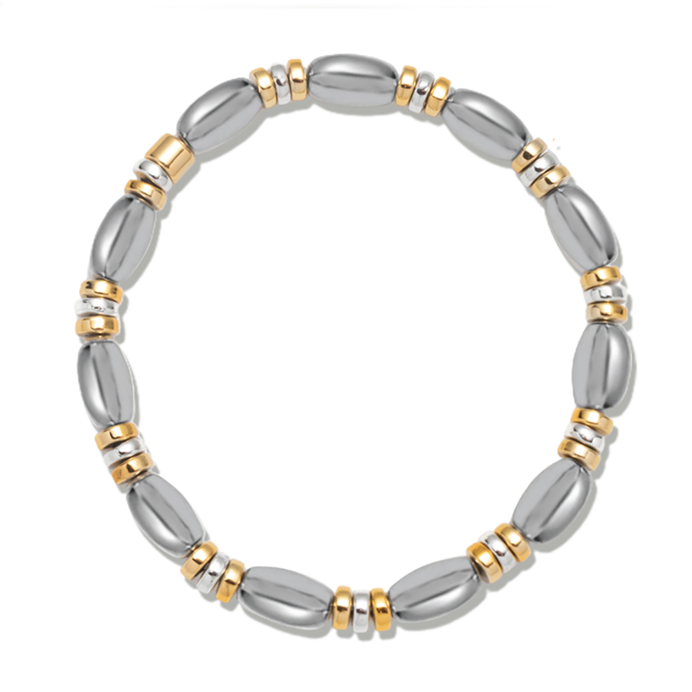 2022 nuovo Design perline colorate bracciali elastici braccialetti fatti a mano con perline Color arcobaleno bohémien per gioielli con perline da donna