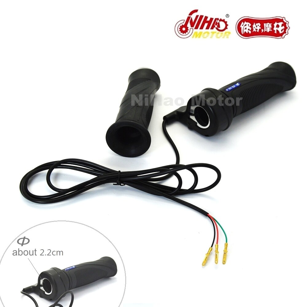 S1 E-BIKE giro acelerador e bicicleta 12/24/36/48v Scooter Eléctrico Universal e bicicleta Grip manillar de repuesto piezas ZTECH