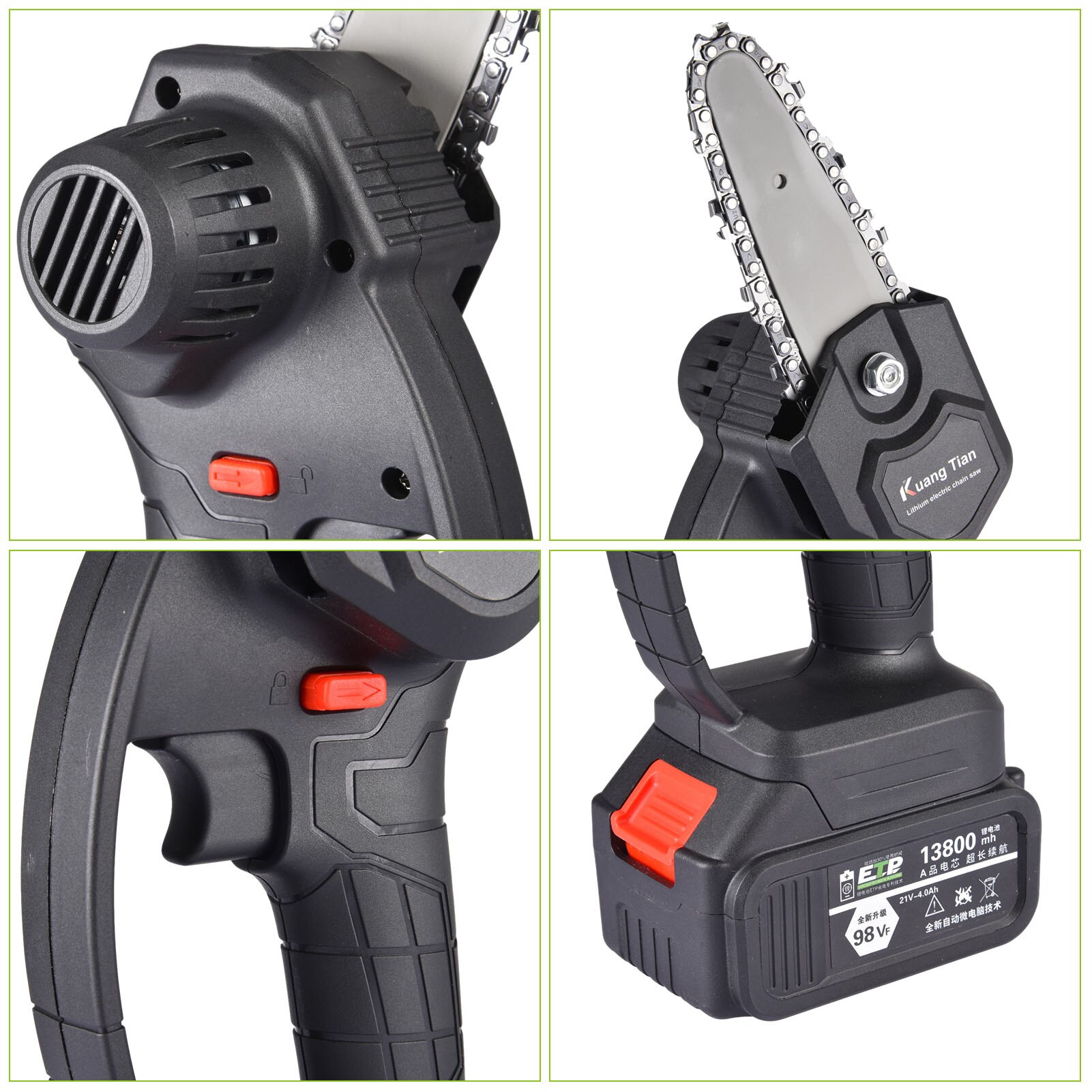 Mini Electric Chainsaw Portable Cordless Handheld ... – Grandado