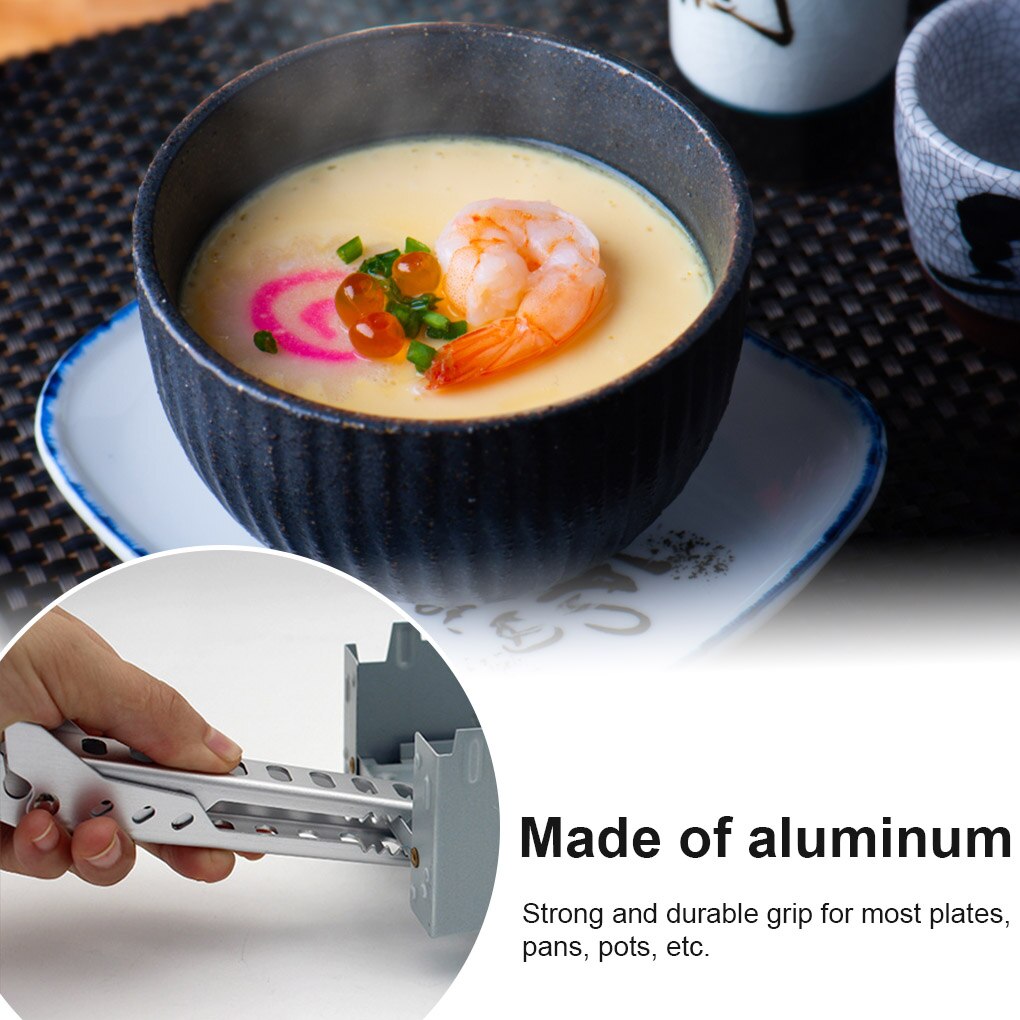 Anti-Scalding Plate Lifter Dish Holder Aluminum Alloy Clamp Household Restaurants Bakery Chef Kitchenware