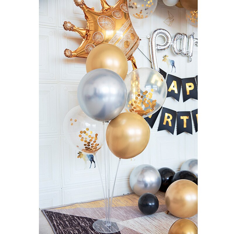 Vrij Opgeven Cijfers Birthday Party Decoratie Achtergrond Muur Decoratie Aluminium Ballon Folie Set