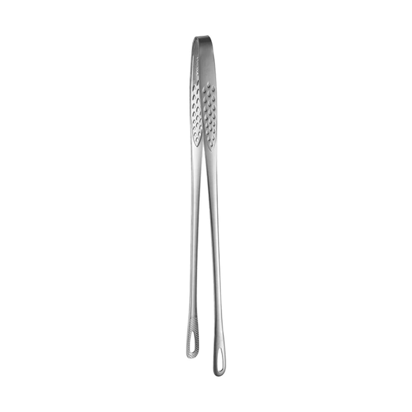 Barbecue Clip Steak Clamp Fruit Food Serving Sturdy Easy Clean Kitchen Tongs Non Stick Stainless Steel Salad Bread Cooking Tool: GOLD / 12inch
