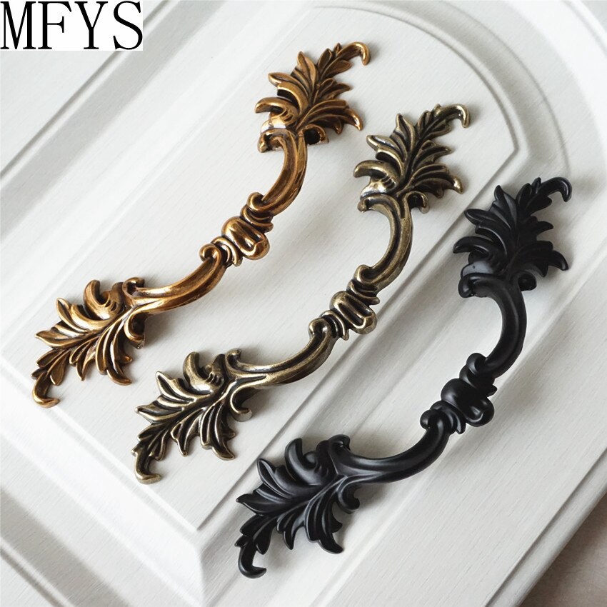 3'' 3.75" Dresser Knobs Pulls Drawer Pull Handles Black Antique Bronze Brass Silver White Furniture Cabinet Handles Door Pull