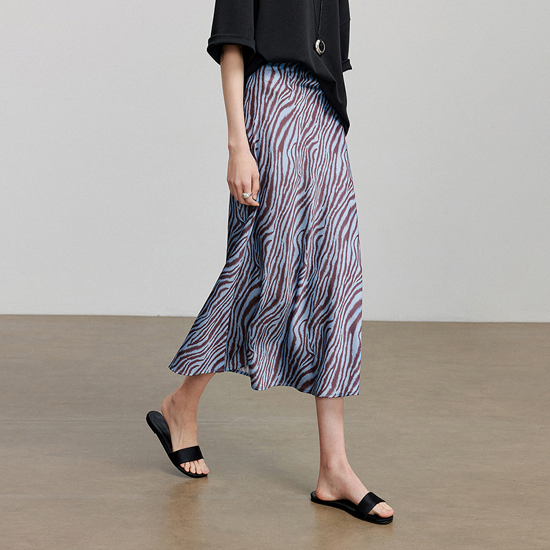 TOYOUTH Women Skirt Summer Umbrella Skirt8520053