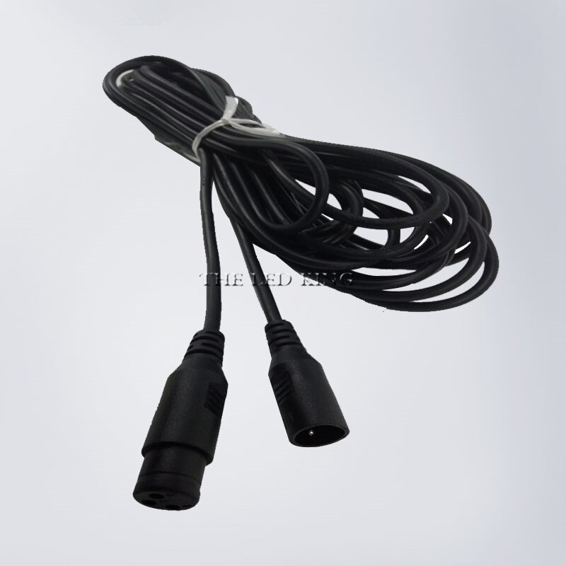 3-pin signal DMX cable DMX512 stage lighting signal cable led par light moving head light customization (1M-50M) dmx cable: 15m