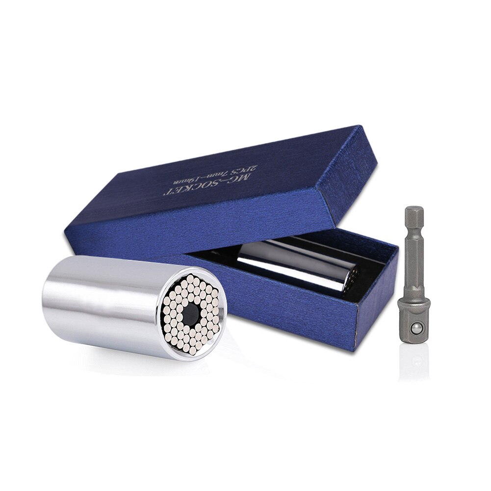 Torque Wrench Head Set Universal Socket Sleeve adapter Power Drill Ratchet Bushing Spanner Key Grip Multi Hand Tools