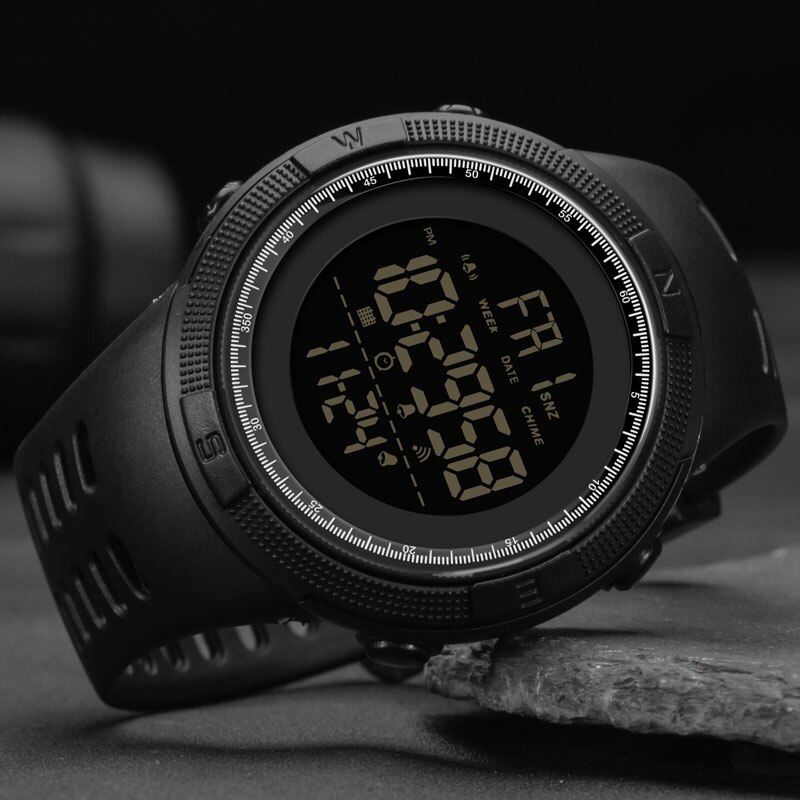 SANDA Digital Reloj de deporte de los hombres Relojes LED electrónicos hombre reloj de pulsera para hombres reloj resistente al agua al aire libre horas