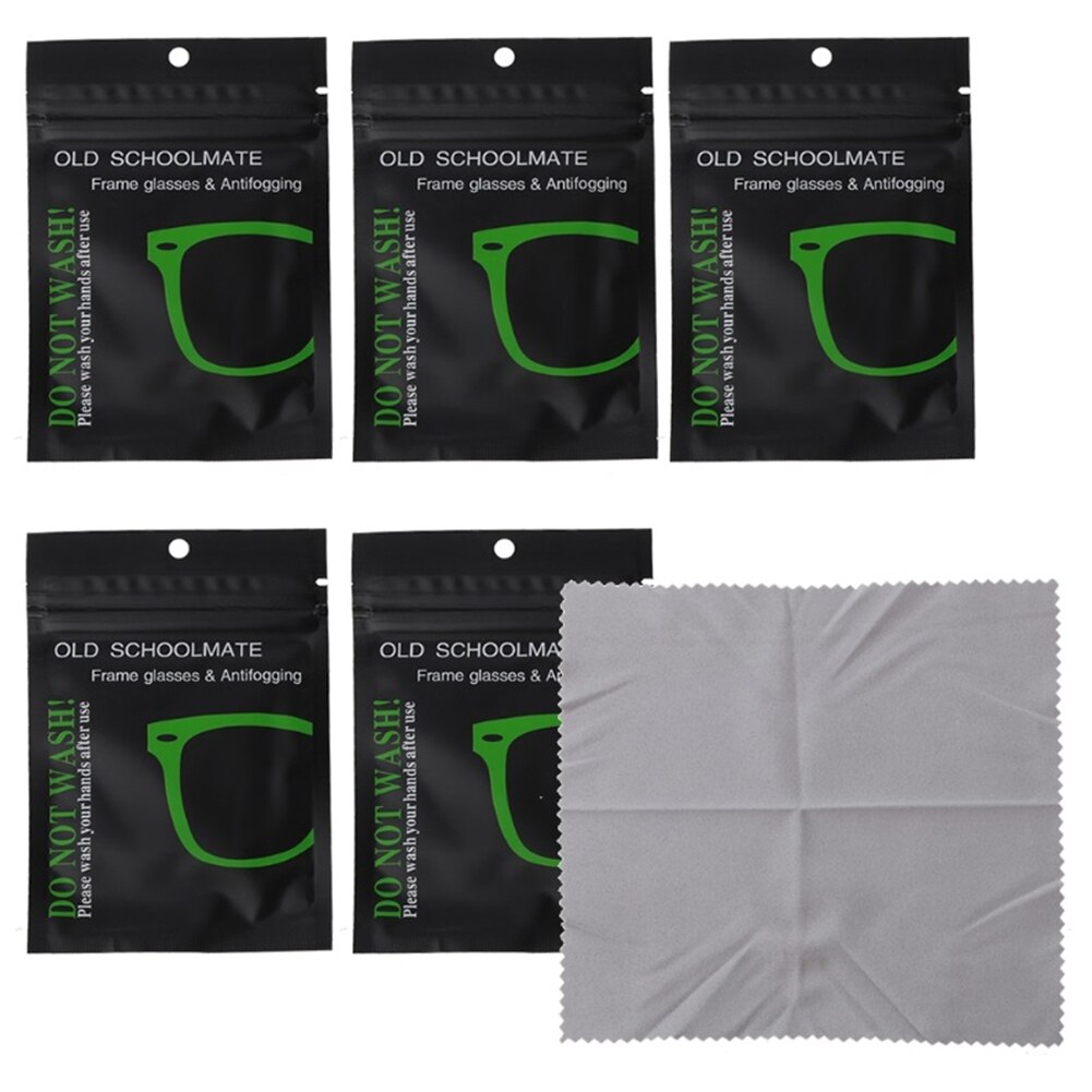 10pc/Lot Anti-Fogging Cloth for Eyewear Lens Pre-moistened Antifog Lens Cloth Defogger Eyeglass Wipe Prevent Fogging for Glasses