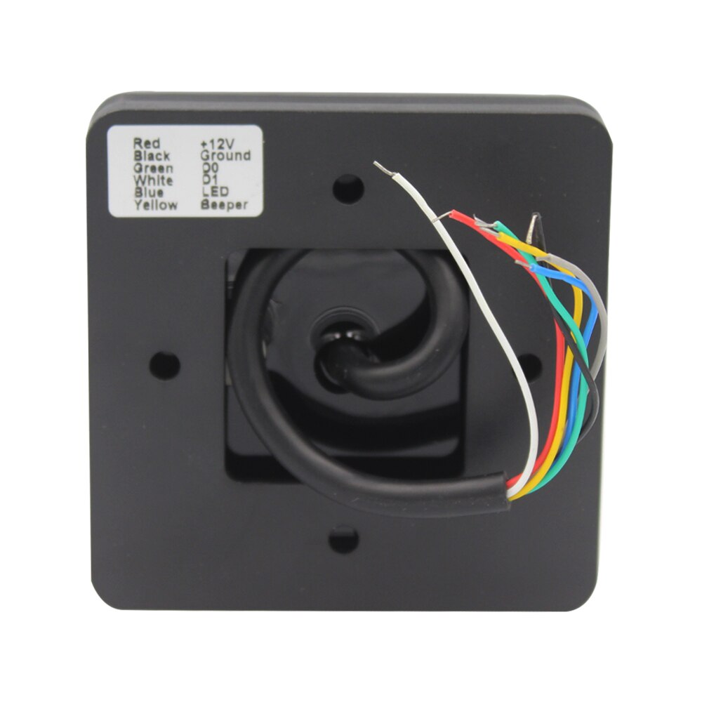 125Khz 13.56Mhz Rfid Toetsenbord Kaartlezer IP68 Waterdichte Weigand 26 34 Output Deur Toegangscontrole Systeem Reader