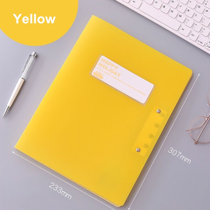 Minkys A3 A4 Bestandsmap Clip Organizer Document Paperclip Board Map School Kantoorbenodigdheden: yellow