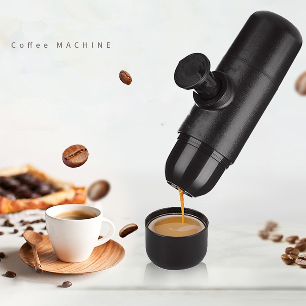 Handleiding Koffiezetapparaat Mini Koffiezetapparaat Draagbare Druk Espresso Maker Handheld Espresso Maker Voor Thuis Fortraveller