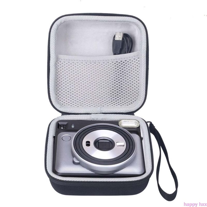 Carrying Bag Storage Box Protective Case Shell Portable Travel Shockproof for Fujifilm Instax Square SQ6 Camera