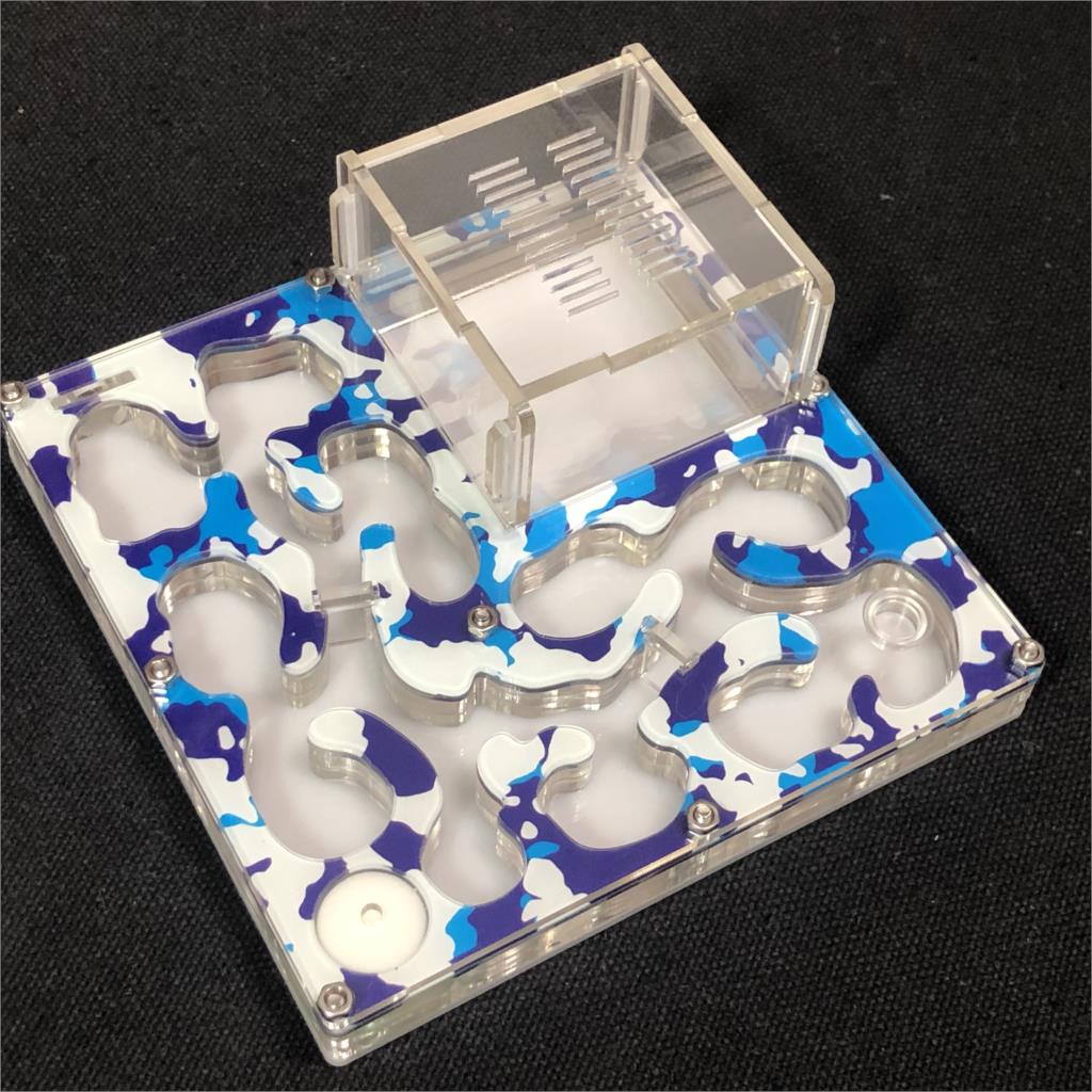 Camouflage apiculture colony big formicarium Ant Nest ,Ant Farm Acrylic,hormiguero Insect ants house Ecological Workshop: winter camouflage