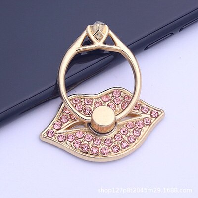 Mobile Phone Ring Holder Telephone Cellular Support Accessories Phone Finger Stand Holder Socket For Phone Mobile Phones Iphone: 8