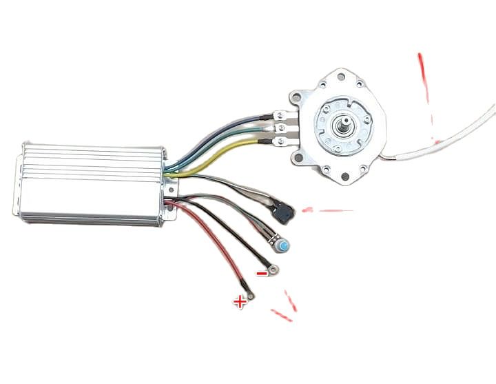 DC12V-24V 500W 30A Brushless Motor Controller High-Power Brushless Motor Driver