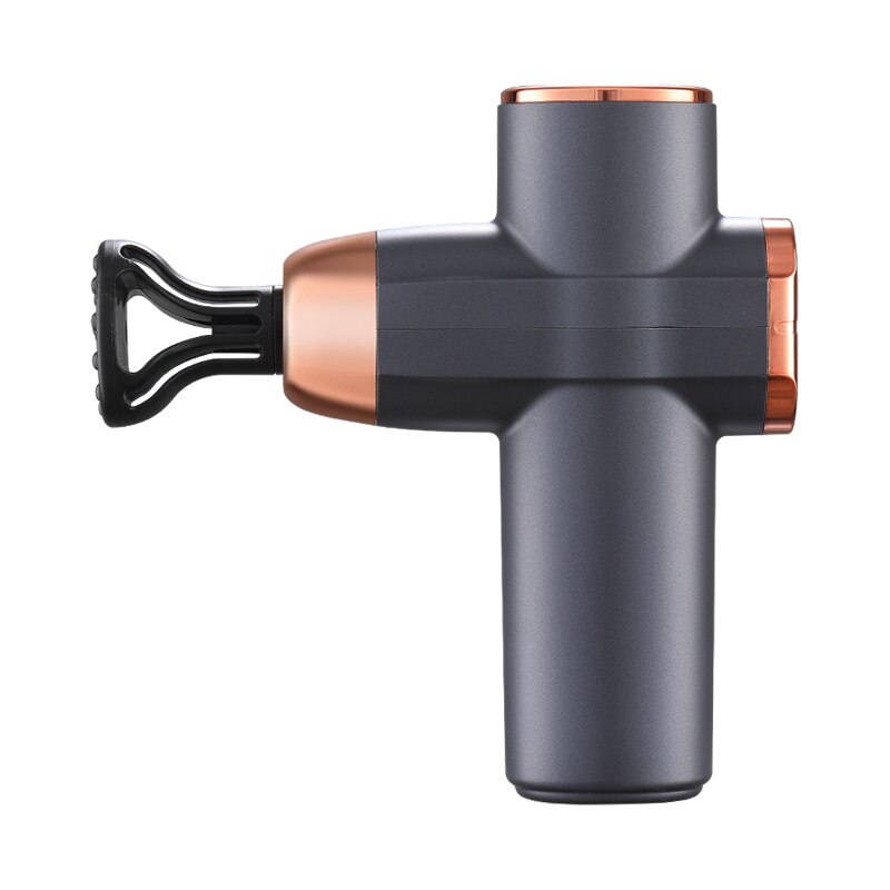 Mini USB Massage Gun Percussion Pocket Massager Electric Massage Gun Deep Muscle Fascial Massager Pain Relax With 4 Heads