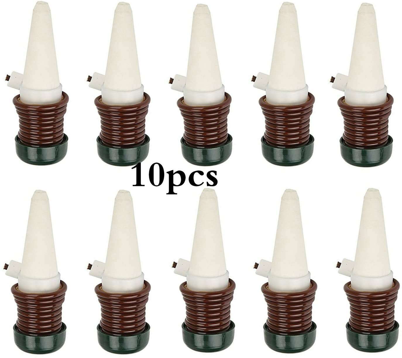 Adjustable Water Self Watering Drip Automatic Drip Irrigation Tool Spikes Flower Plant Garden Supplies Plants Garden Device: 10pcs