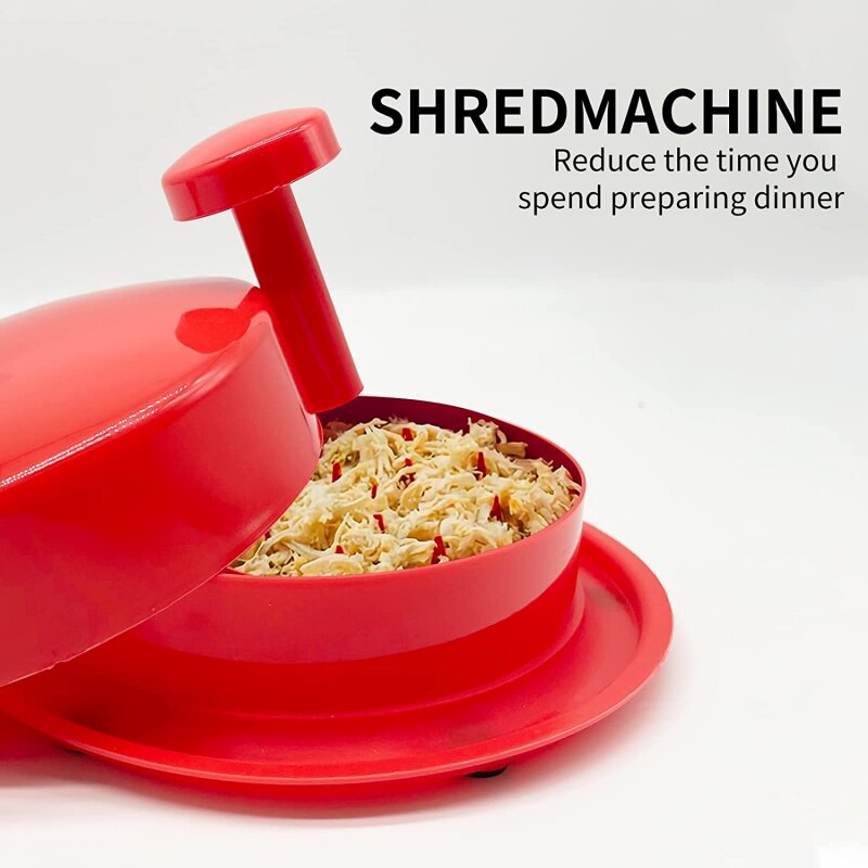 Machine à déchiqueter mieux que les griffes d'ours, broyeur de viande pour porc tiré, bœuf, poulet cuit, légumes, outil de cuisine, hachoir à viande
