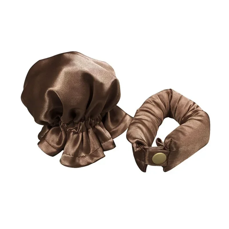 Varilla rizadora sin calor, diadema, rizadores de pelo suaves, rodillos para el cabello sin calor con gorro, rizos de seda, rizador para dormir perezoso, herramientas de peinado: Azul