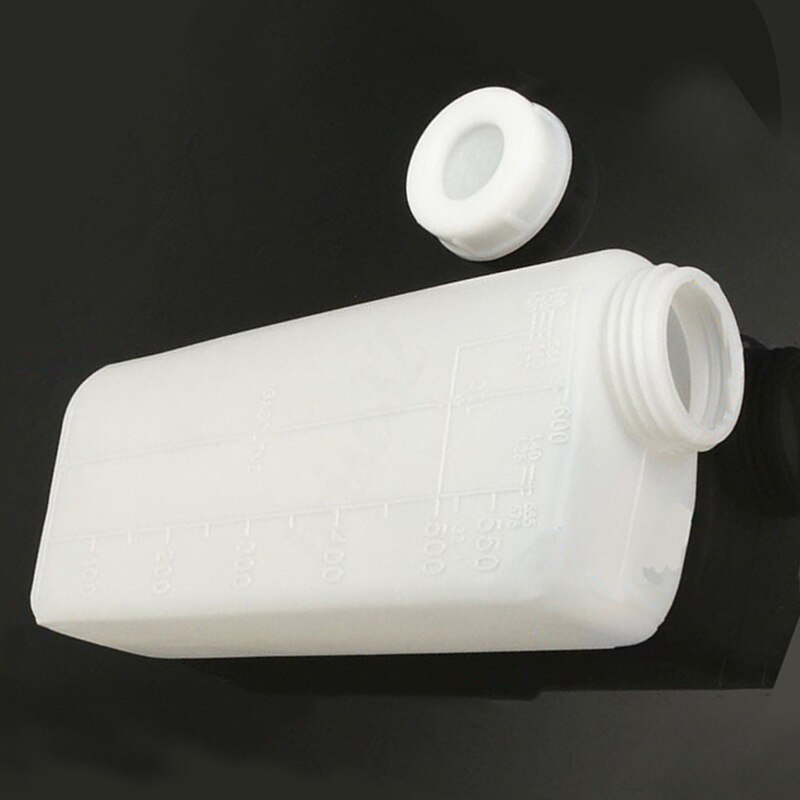 1pc 2 -tahti sekoituspullo ruohonleikkuri moottorisahan strimmer polttoainesekoitin 25:1 20:1 40:1 600ml polttoaineen sekoituspullo