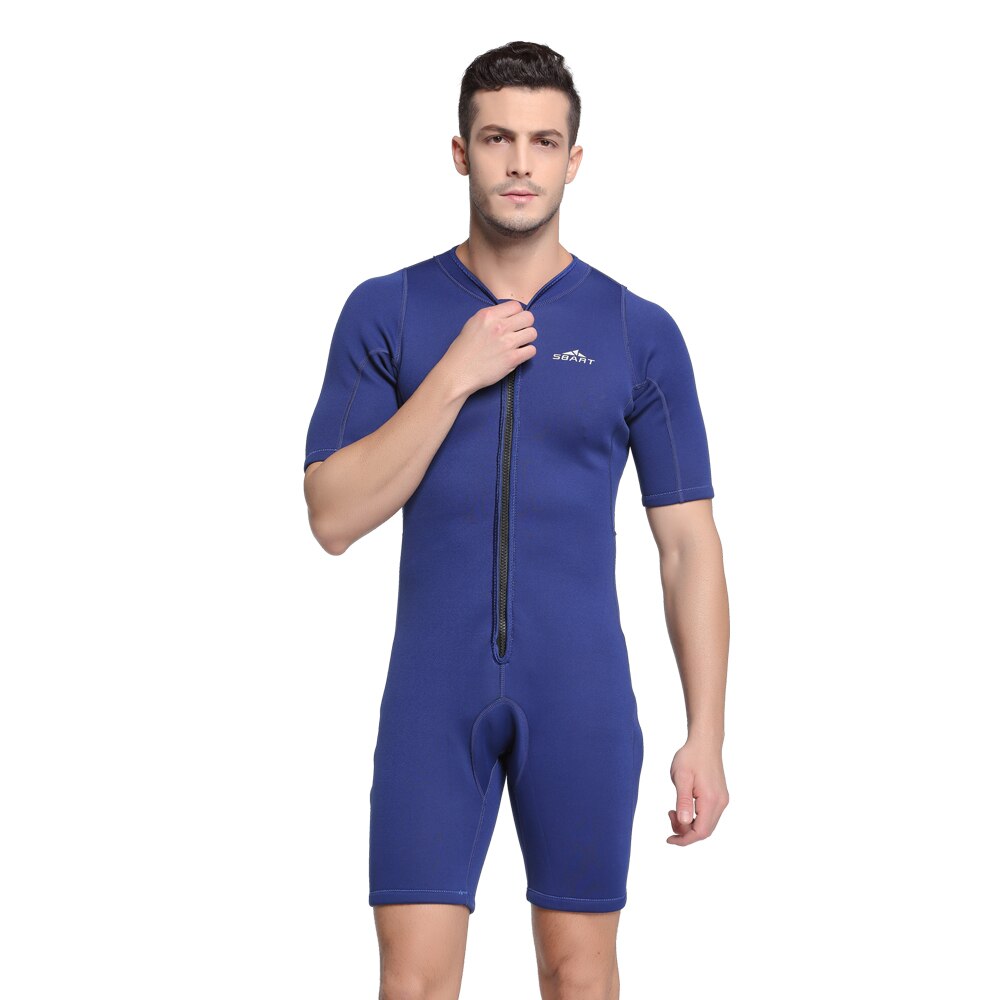 SBART 2mm Neoprene Wetsuit Snorkeling Surf Men One piece Jumpsuits Diving Equipment Sport Short Sleeve Wetsuits Women