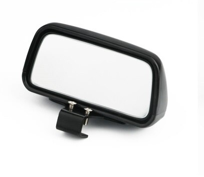 1pcs Car Blind Spot Mirror Car Rearview Auxiliary Mirror HD Large View Convex Glass Wide Angle Rear View Mirror: C-black