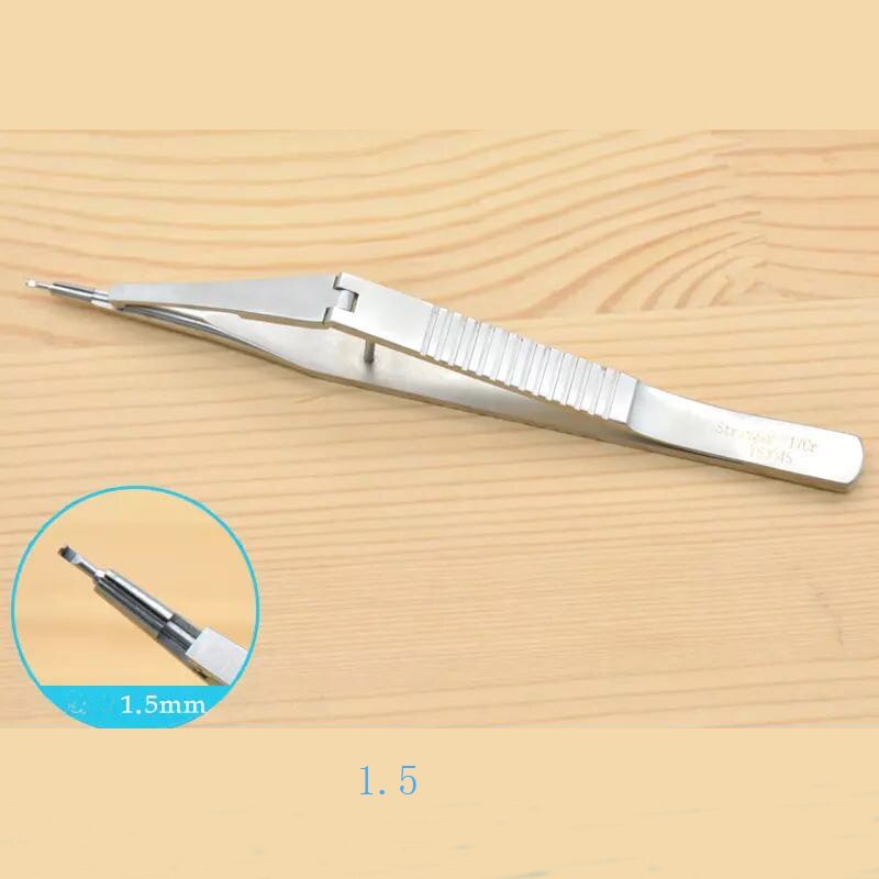 Eye care Microscopy Instruments Stainless Steel Titanium alloy Scleral Bite Cutter Trabecular Straight and Current: white