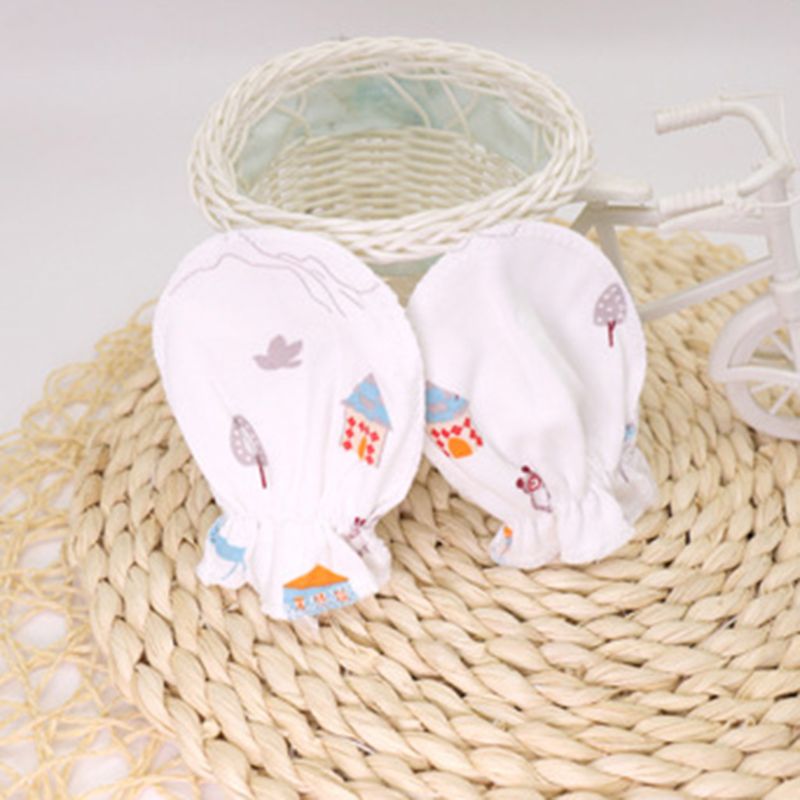 10Pairs Baby Anti Kras Mitten Soft Cotton Baby Handschoenen Baby Care Accessoires