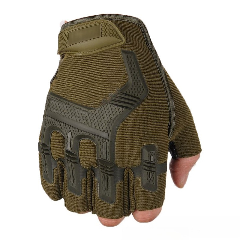 Halfvingerhandschoenen Heren Outdoor Antislip Slijtvast Special Forces Training Sport Fietsen Bergbeklimmen Handschoenen