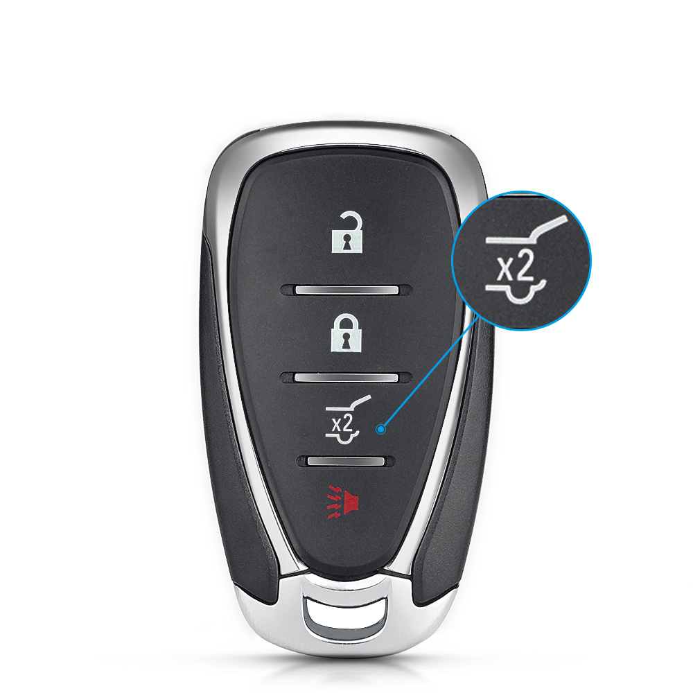 KEYYOU-carcasa de llave remota para Chevrolet Cruze Malibu Camaro, 2/3/4/5 botones, carcasa del cuerpo Fob: Model 7