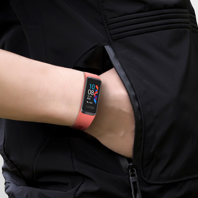 Bracelet en Silicone pour HUAWEI Band 4 /HONOR Band 5i Bracelet de sport coloré pour Bracelet d'honneur 5i Bracelet de remplacement accessoires de poignet