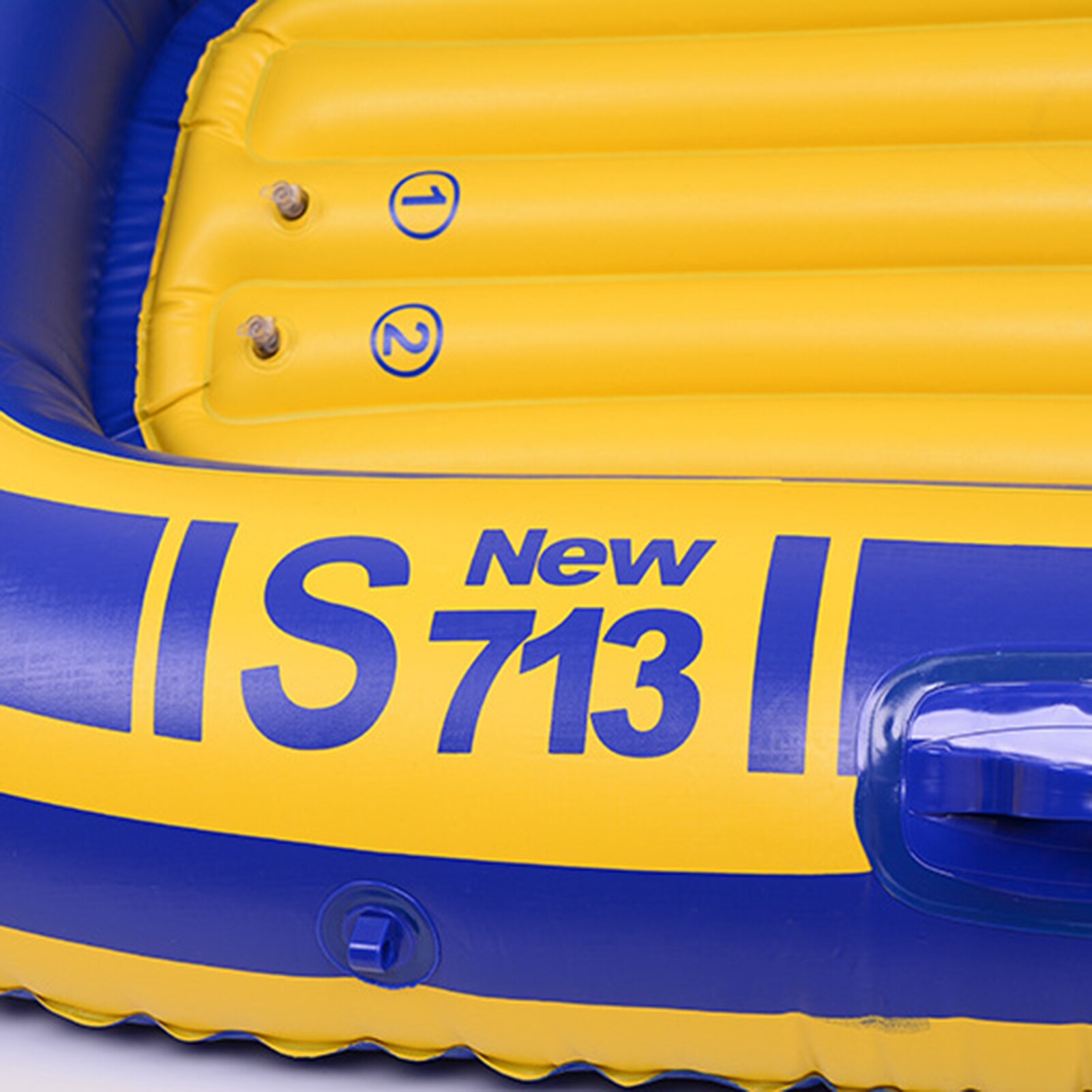 PVC Inflatable Kayak Kit Single Thickening High Density Safe Surfing Boat Portable Folding Rowing Canoe Water Sports Accessories