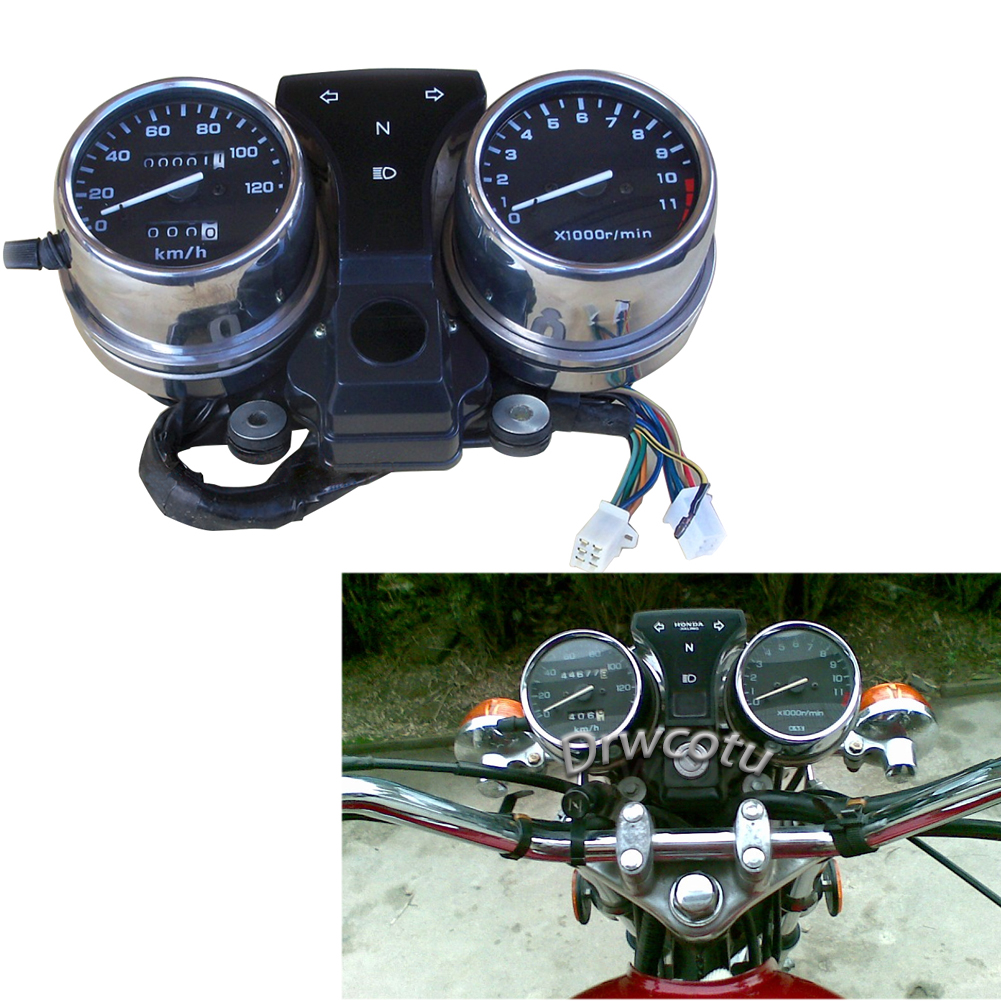Motorcycle Electronic Speedometer Digital Gauge CM125 Tachometer Odometer For Honda CM125 CM 125 Digital Gear Spare Parts