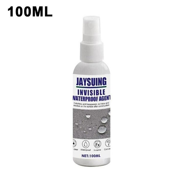 30ml / 100ml vattentätningsmedel tätningsmedel spray osynliga vattentäta medel keramiska plattor golv kakel vägg: B