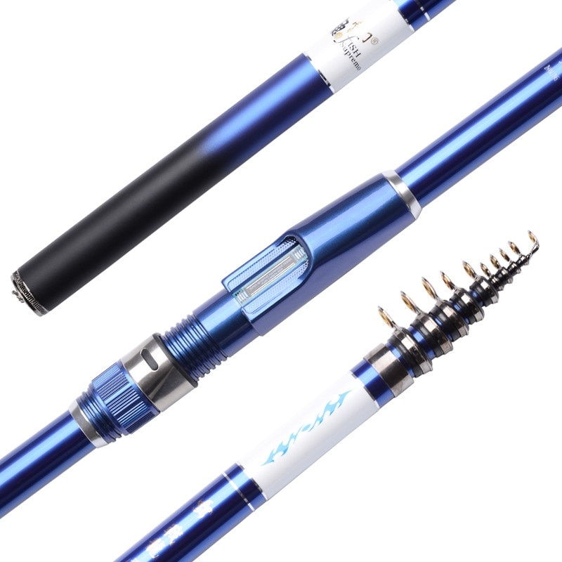 Superharten Hand 98% High Carbon Angelrute Surf Sea Fishing Tackle 2,7 3,6 mt 4,5 5,4 mt Teleskop Pole Casting spinning Karpfen Köder