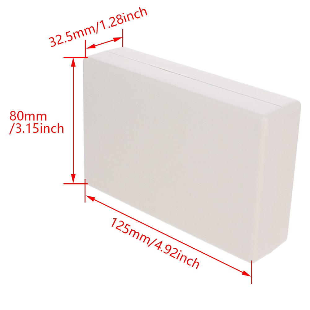 Fielect 70*45*18 Elektronische Junction Box Abs Plastic Voor Elektronische Projecten Case Elektrische Project Behuizing Junction Box stof: instrument box 1pcs