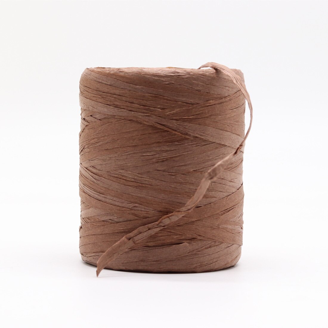 180 M/Roll Raffia Touw Garen Biologische Stro Garen Voor Breien Zomer Hoeden Tassen Geschenkdoos Verpakking Inpakpapier twijn Rope: coffee