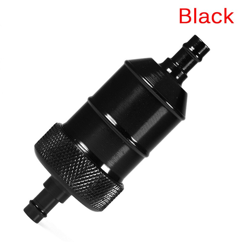 5 farve benzin gas brændstof filter renser til motorcykel pit snavs cykel atv quad inline olie gas brændstof filter 8mm