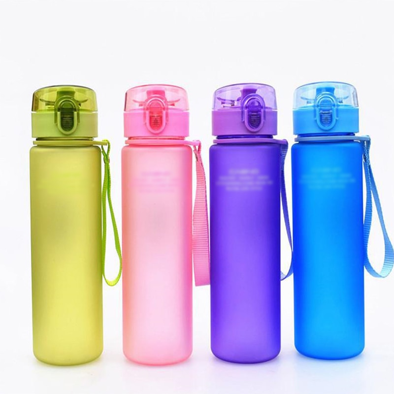 400ml BPA Free Leak Proof Bott Couple Tour Water Sports Bottle High Travel Outdoor Drink Portable Hiking School