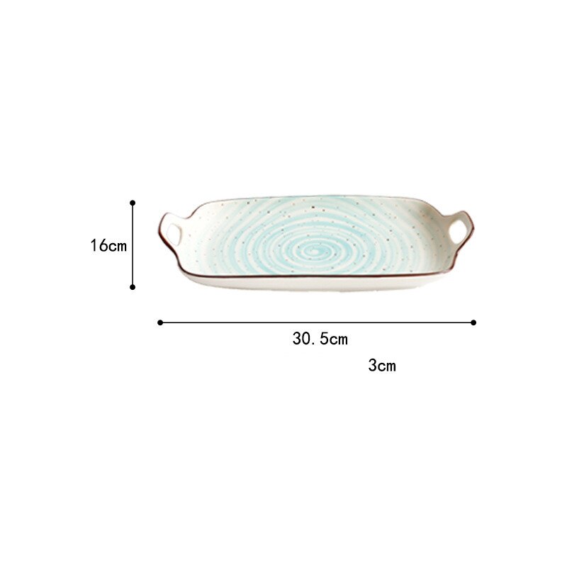 Vajilla de cerámica esmaltada a mano de estilo japonés, platos domésticos, Bol para sopa de arroz, tazón de fideos, Decoración de cocina: G