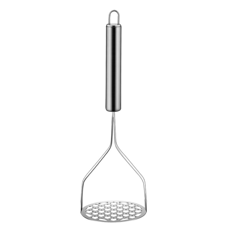 Stainless Steel Potato Pusher Pressed Potato Masher Ricer Puree Fruit Juice Maker Smooth Mashed Potatoes Crusher Kitchen Gadget