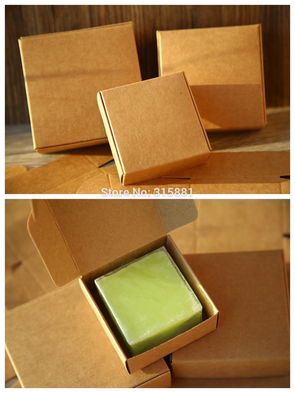 Kraft paper boxes,Soap boxes,Kraft jewelry box,Kraft box 30pcs/lot