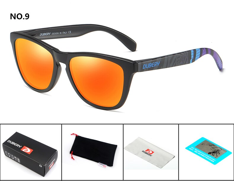 Cycling Sports Polarized Sunglasses UV 400 PC Frame Outdoor Driving Camping Fishing Eyewear Glasses 9 Colors: 9