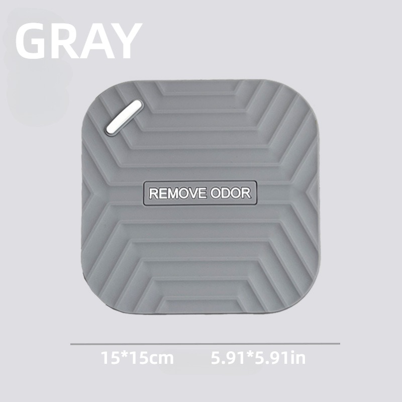 Siliconen Anti Geur Afvoerputje Deodorant Pad Wc Pad Badkamer Anti Geur Riool Deodorant Cover Water Stopper Badkamer Producten: GRIJS