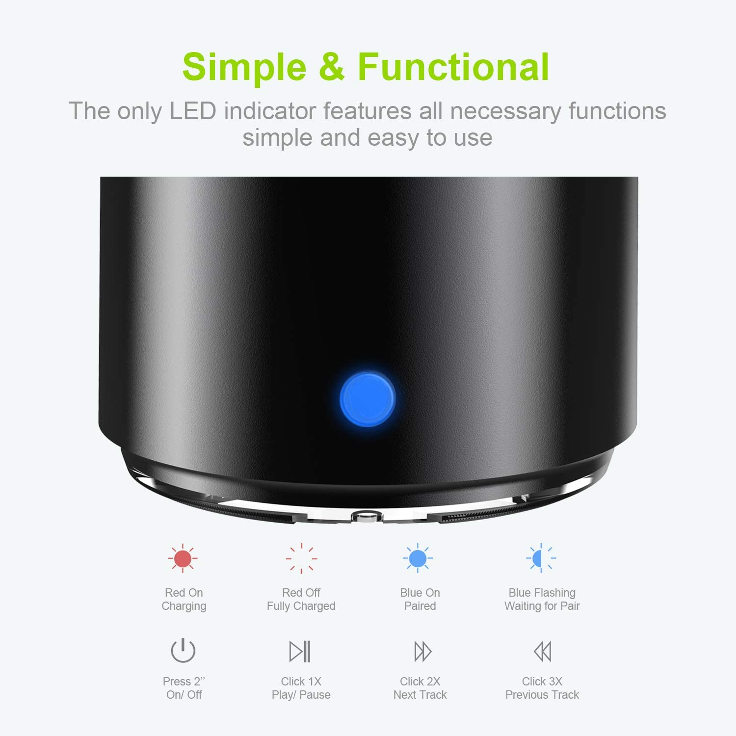 EWA A106 Pro IP67 Waterproof Bluetooth Speaker Portable Wireless Speaker With Carry Case Bass Radiator For Outdoor Music Center
