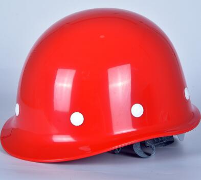 Adjsutable Outdoor Working Safety Hard Hat Construction Workplace Fiber reinforced composite material Protective Cap: Red