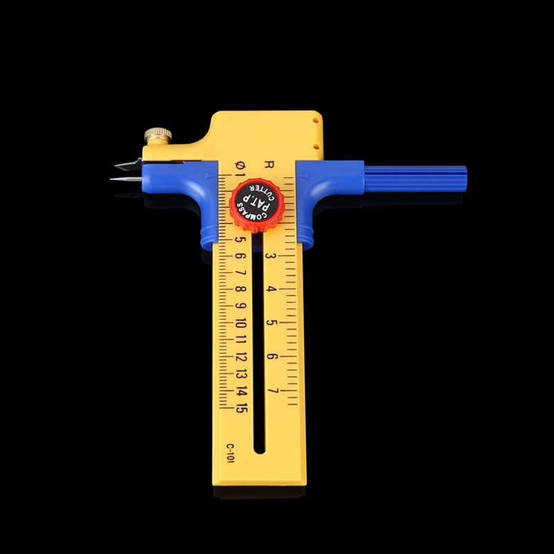 Compass Circle Cutter Circular Cutting Tool Adjustable Compass Circle Cutter Cortador Circular Circle Cutter